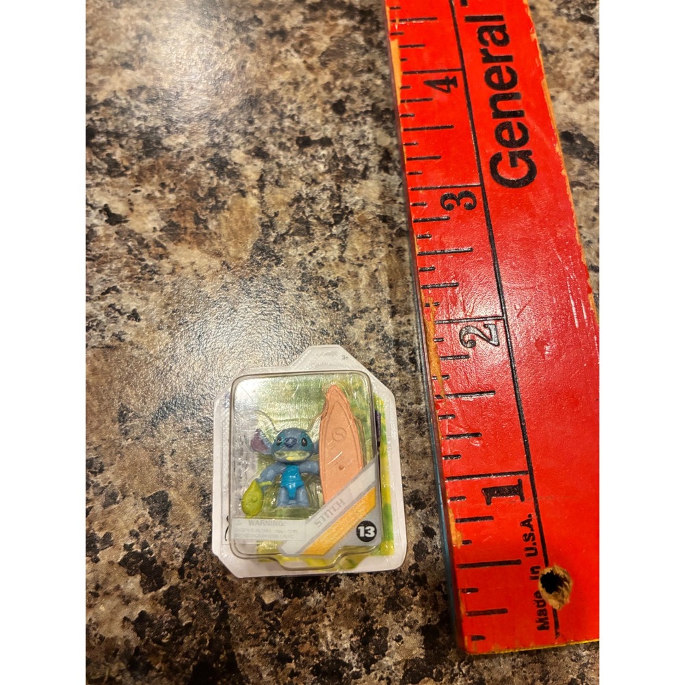 Disney Doorables Disney 100 Celebration Stitch Mini Figure Surfboard 13 New